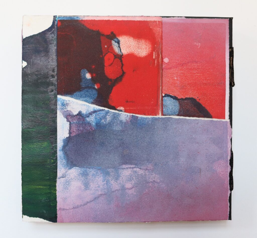 MONOTYPE COLLAGE I 12” X12”