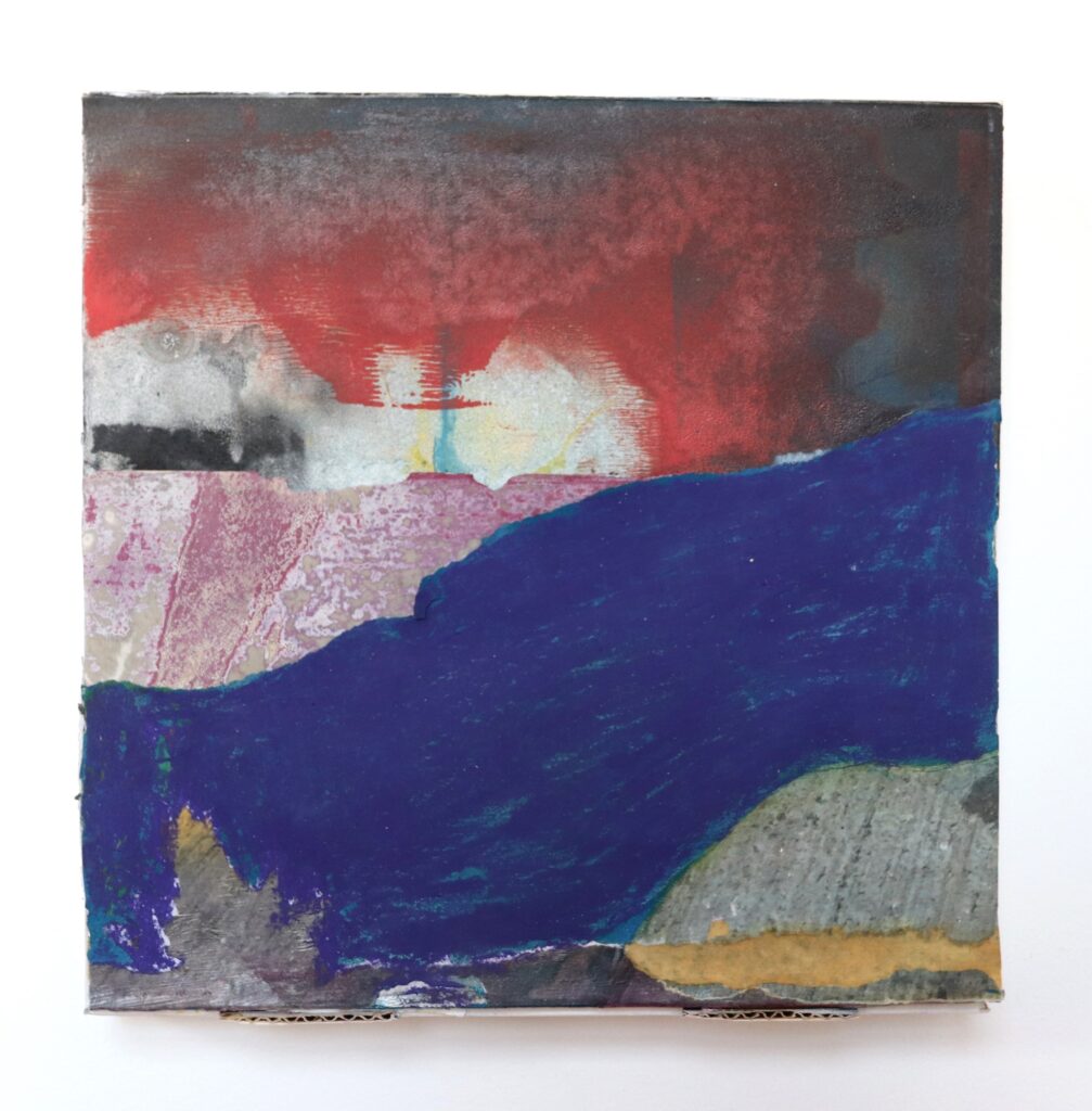 NEW MEXICO COLLAGE IV (SUEDEWALK) 12” X12”