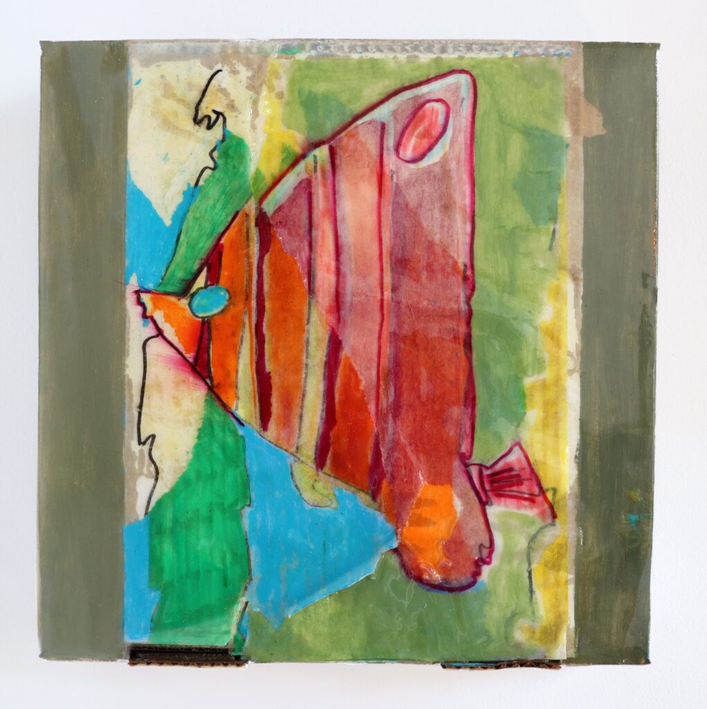 FOURTH GRADE FISH I 12” X 12”