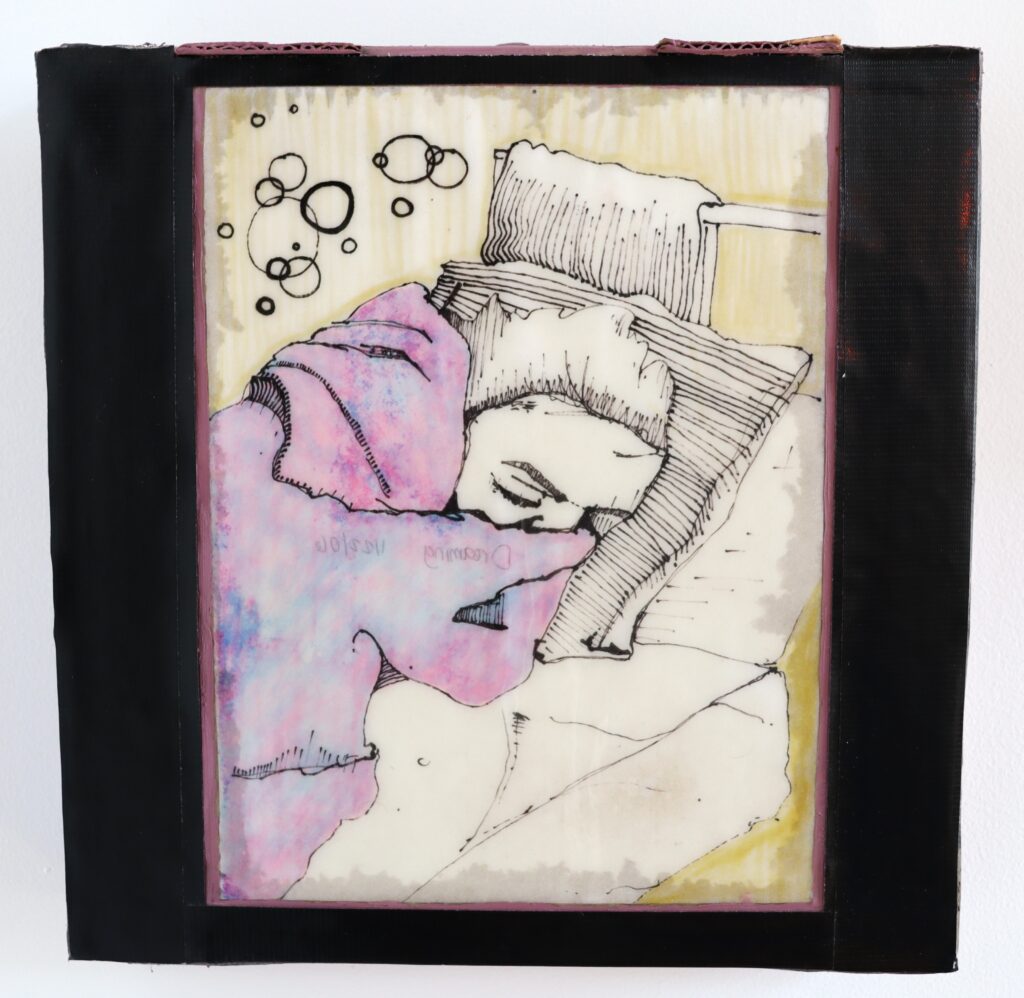 DREAMING 1/22/06 12” X 12”