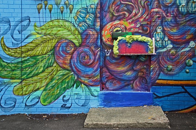 Wall Pepper on Mural
